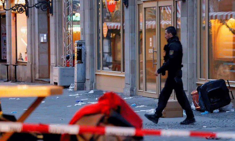 ജർമനിയിൽ ക്രിസ്മസ് മാർക്കറ്റിൽ കാറിടിച്ചുകയറ്റി ആക്രമണം; സൗദി അപലപിച്ചു ജർമനിയിൽ ക്രിസ്മസ് മാർക്കറ്റിൽ കാറിടിച്ചുകയറ്റി ആക്രമണം; സൗദി അപലപിച്ചു