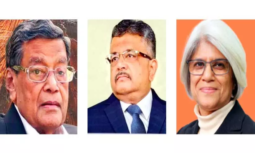 കെ.കെ. വേണുഗോപാൽ,തുഷാർ മേത്ത,മീനാക്ഷി അറോറ