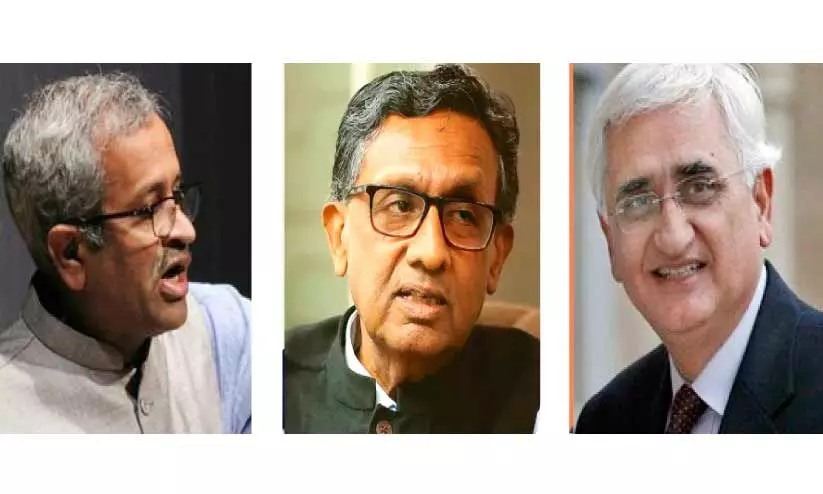 സഞ്ജയ് ഹെഗ്ഡെ,മോഹൻ ഗോപാൽ,സൽമാൻ ഖുർശിദ്