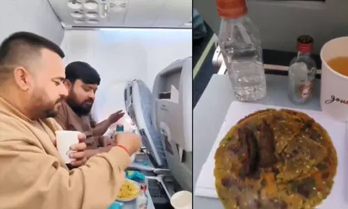 സൂറത്ത്-ബാങ്കോക്ക് വിമാനത്തിൽ യാത്രക്കാർ 1.8 ലക്ഷം രൂപയുടെ മദ്യം കുടിച്ചു തീർത്തു; വലഞ്ഞ് എയർ ഇന്ത്യ ജീവനക്കാർ