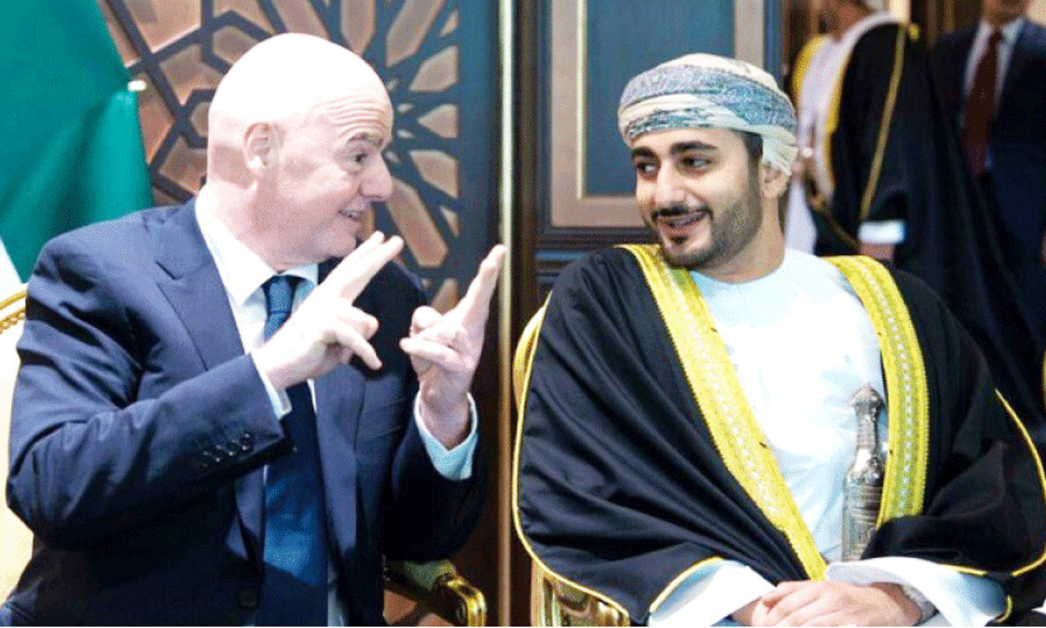 ഫി​ഫ പ്ര​സി​ഡ​ന്‍റു​മാ​യി ദീ​ യ​സി​ൻ കൂ​ടി​ക്കാ​ഴ്ച ന​ട​ത്തി