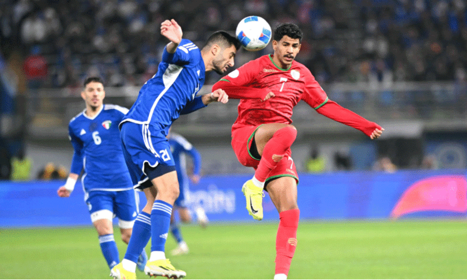 അ​റേ​ബ്യ​ൻ ഗ​ൾ​ഫ് കപ്പ് ഫു​ട്ബാ​ൾ; സ​മ​നി​ല​ത്തു​ട​ക്കം