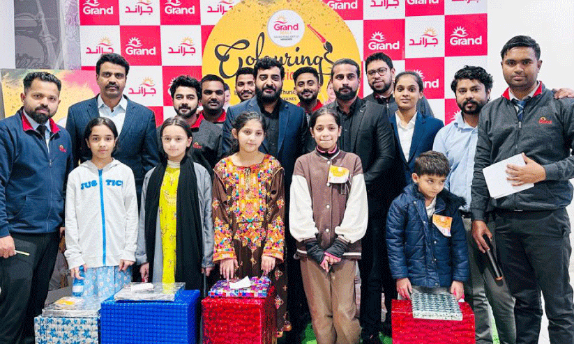 Grand hyper market coloring competition winnners