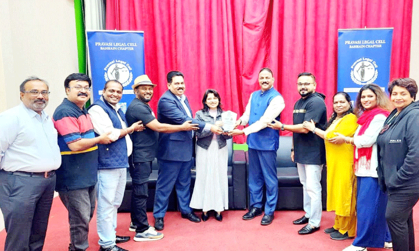 പ്രവാസി ലീഗൽ സെൽ നേപ്പാളീസ് എംബസി ലേബർ അറ്റാഷെക്ക് യാത്രയയപ്പ് നൽകി പ്രവാസി ലീഗൽ സെൽ നേപ്പാളീസ് എംബസി ലേബർ അറ്റാഷെക്ക് യാത്രയയപ്പ് നൽകി