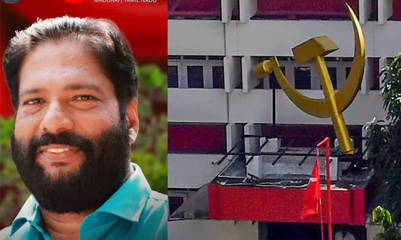 വി. ജോയി സി.പി.എം തിരുവനന്തപുരം ജില്ലാ സെക്രട്ടറി