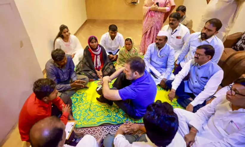 സൂര്യവൻഷി കൊല്ലപ്പെട്ടത് ദലിതനായതിനാൽ -രാഹുൽ