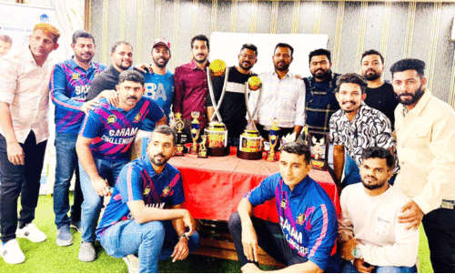 സ​ഹം ചല​ഞ്ചേ​ഴ്സ് ക്രി​ക്ക​റ്റ് ട്രോ​ഫി പ്ര​കാ​ശ​ന​വും ന​റു​ക്കെ​ടു​പ്പും