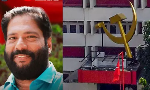 വി. ജോയി സി.പി.എം തിരുവനന്തപുരം ജില്ലാ സെക്രട്ടറി