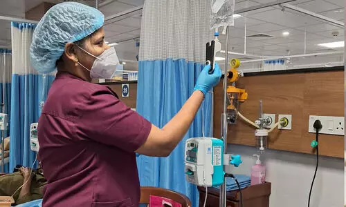 ഡ്രിപോ ഉപയോഗിച്ചുള്ള വയര്‍ലസ് ഇന്‍ഫ്യൂഷന്‍ മോണിറ്ററിങ് സംവിധാനം എം.സി.സിയില്‍