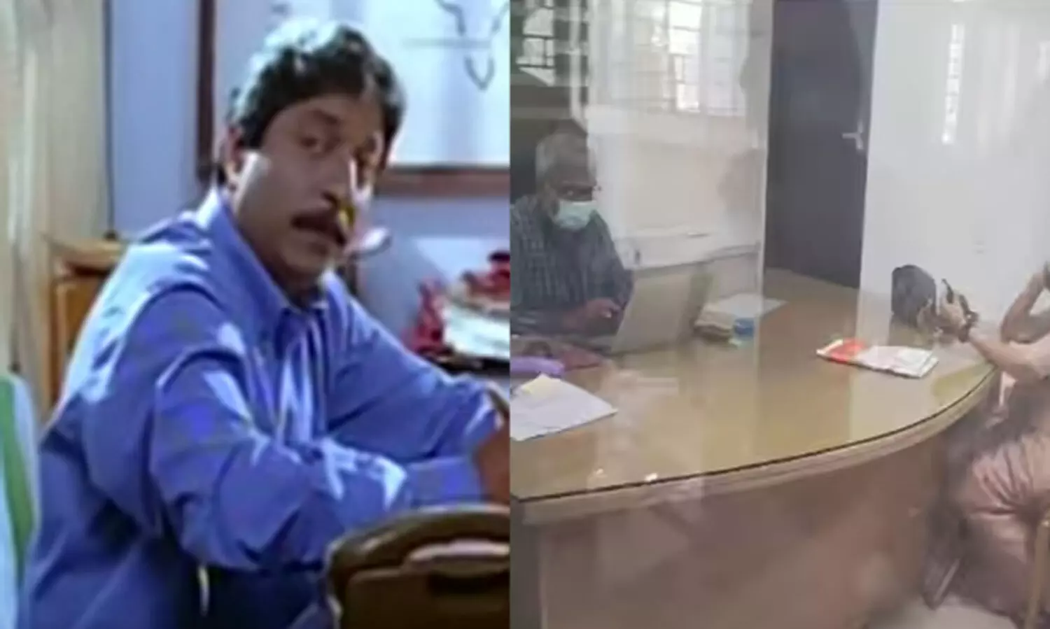 തഹസിൽദാർ രാമകൃഷ്ണനെയും പ്രിയദർശിനിയെയും ഓർമിപ്പിച്ച് കോഴിക്കോട് ഡി.എം.ഒ ഓഫീസ്; ഒരേ സമയം രണ്ട് ഉദ്യോഗസ്ഥർ ഒരേ കാബിനിൽ