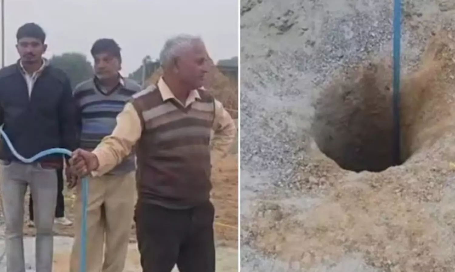 മൂന്നുവയസ്സുകാരി കുഴല്‍ക്കിണറില്‍ വീണു; രക്ഷാപ്രവര്‍ത്തനം തുടരുന്നു