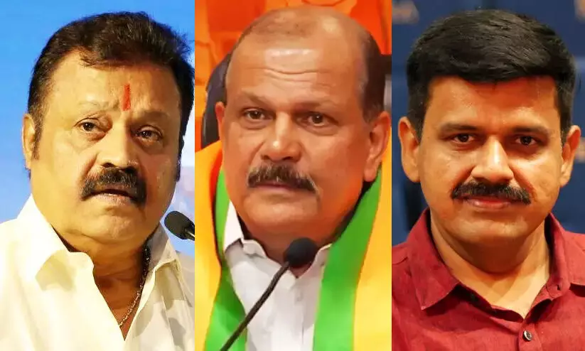 PC George, Suresh Gopi, Sandeep Varier
