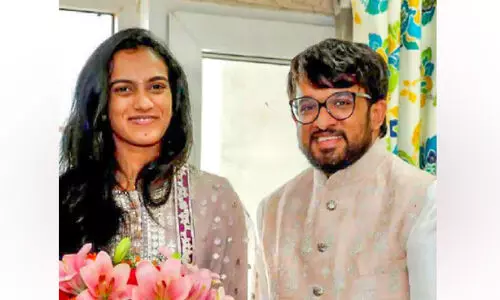 ജീ​വി​ത കോ​ർ​ട്ടി​ൽ സി​ന്ധു​വി​ന് പ​ങ്കാ​ളി വെ​ങ്ക​ട​ദ​ത്ത സാ​യി