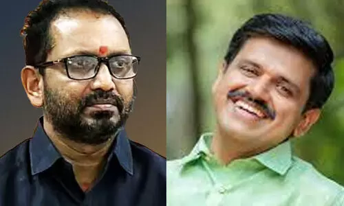 ദൈവമേ ഇനി ഞാനാണോ ആ പോൾ ബാർബർ; ബി.ജെ.പി അധ്യക്ഷൻ കെ.സുരേന്ദ്രനെ ട്രോളി സന്ദീപ് വാര്യർ