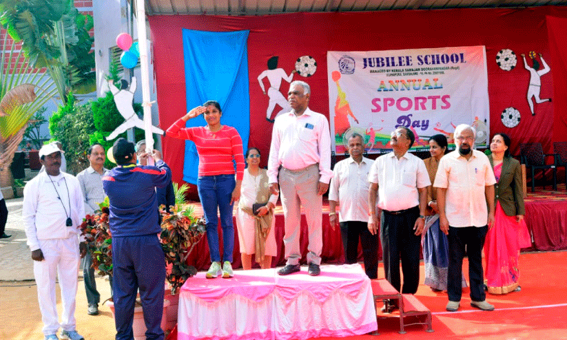 Vijinapura jubilee school annual sports fair