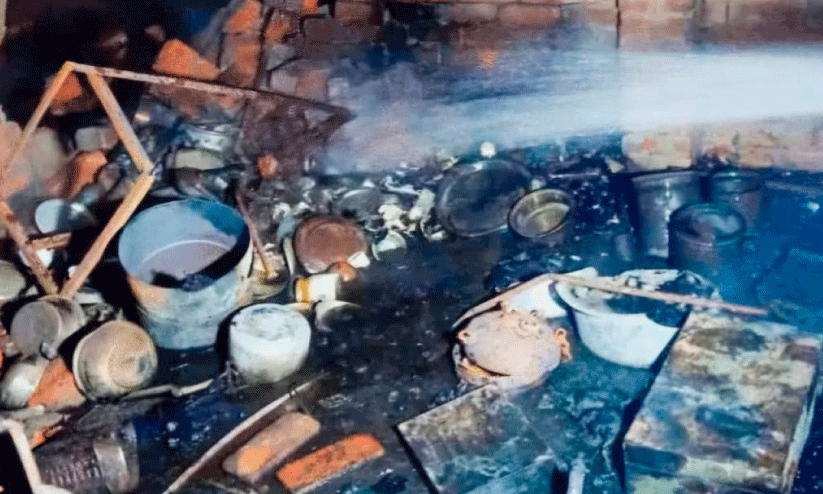 Cooking gas cylinder explosion hazard Cooking gas cylinder explosion hazard