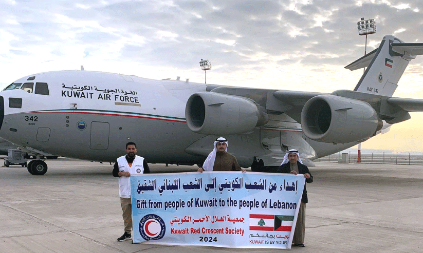 Eighth flight with medicine, food and blankets