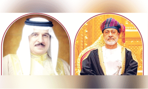 സു​ൽ​ത്താ​ൻ ബ​ഹ്​​റൈ​ൻ രാ​ജാ​വു​മാ​യി ​​​ഫോ​ൺ സംഭാഷണം നടത്തി​