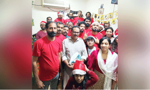 ക്രി​സ്മ​സ് ക​രോ​ളു​മാ​യി പ​ത്ത​നം​തി​ട്ട ജി​ല്ലാ അ​സോ​സി​യേ​ഷ​ൻ