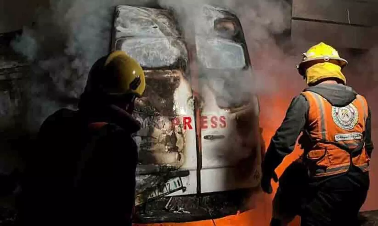 നുസൈറത്തിലെ ആശുപത്രിക്ക് സമീപം ഇസ്രായേൽ വ്യോമാക്രമണം; അഞ്ച് മാധ്യമപ്രവർത്തകർ കൊല്ലപ്പെട്ടു