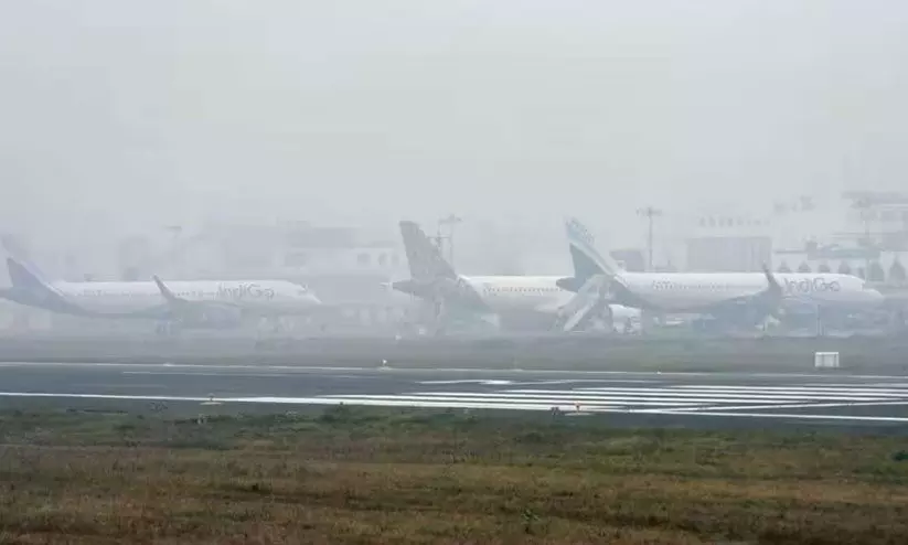 ഉത്തരേന്ത്യയിൽ ശീതക്കാറ്റ്: ഡൽഹി വിമാനത്താവളത്തിൽ മുന്നറിയിപ്പ് ഉത്തരേന്ത്യയിൽ ശീതക്കാറ്റ്: ഡൽഹി വിമാനത്താവളത്തിൽ മുന്നറിയിപ്പ്