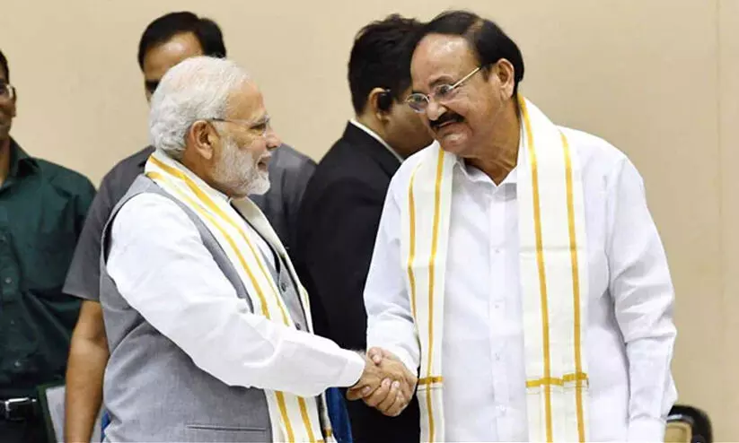 M Venkaiah Naidu, Narendra Modi M Venkaiah Naidu, Narendra Modi