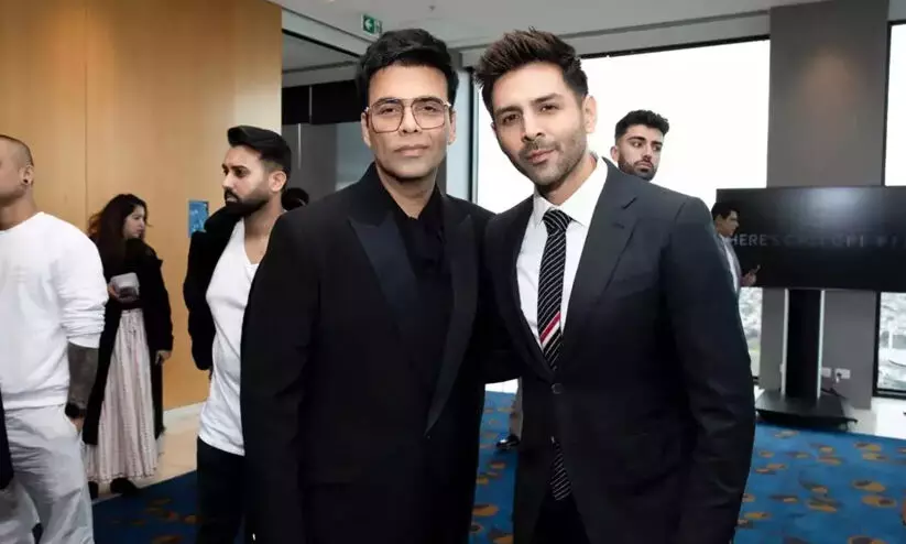 കരൺ ജോഹറും കാർത്തിക് ആര്യനും വീണ്ടും ഒന്നിക്കുന്നു