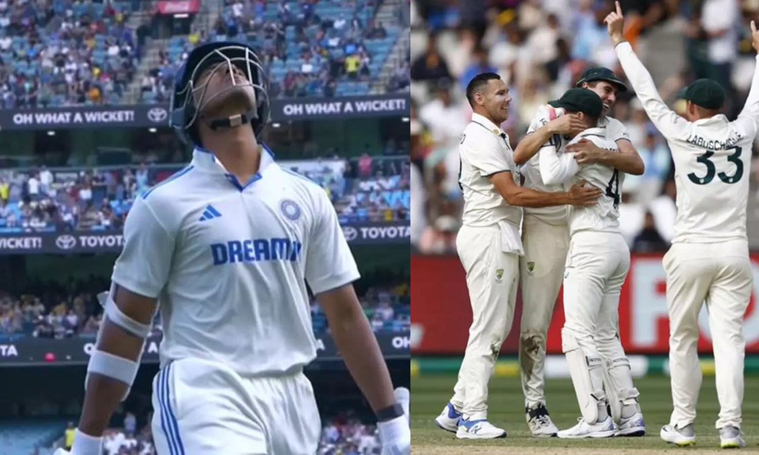 ഇന്ത്യക്ക് ക്ലൈമാക്സ് ഷോക്ക്! രണ്ടാം ദിനവും ആസ്ട്രേലിയക്ക് മുൻതൂക്കം