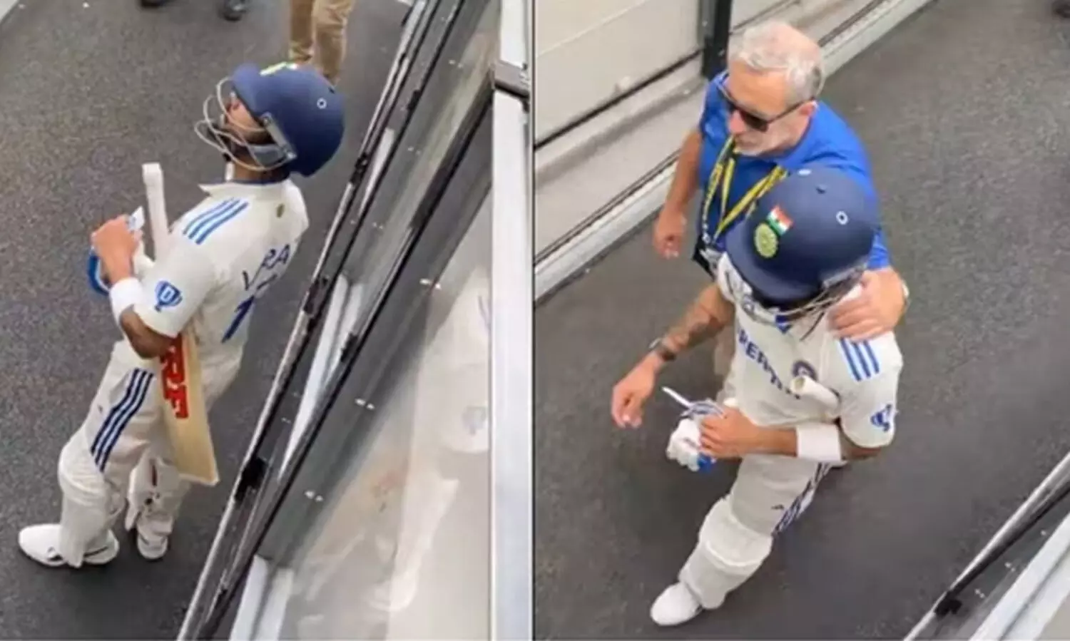 ഔട്ടായി മടങ്ങുന്നതിനിടെ കാണികളോട് വാക്കേറ്റത്തിന് മുതിർന്ന് വിരാട് കോഹ്ലി! -Video