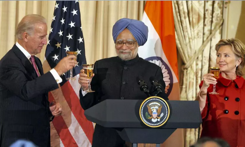 മൻമോഹൻ യു.എസ്-ഇന്ത്യ നയതന്ത്ര പങ്കാളിത്തത്തിന്റെ മഹത്തായ ചാമ്പ്യന്മാരിൽ ഒരാളെന്ന് ബ്ലിങ്കൻ; അനുശോചനമറിയിച്ച് യു.എസ്