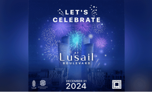 പു​തു​വ​ർ​ഷം; ലു​സൈ​ലി​ൽ വെ​ടി​ക്കെ​ട്ടും ഡ്രോ​ൺ ഷോ​യും