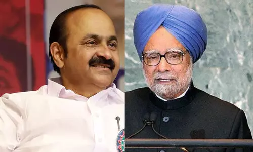 Manmohan Singh, VD Satheesan