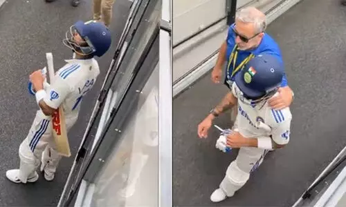 ഔട്ടായി മടങ്ങുന്നതിനിടെ കാണികളോട് വാക്കേറ്റത്തിന് മുതിർന്ന് വിരാട് കോഹ്ലി! -Video