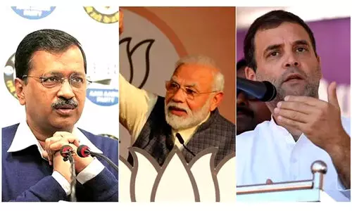 ഡൽഹി പിടിക്കാൻ കോൺഗ്രസ് പടയൊരുക്കം, ആം ആദ്മിക്ക് നെഞ്ചിടിപ്പ്, തക്കം പാർത്ത് ബി.ജെ.പി