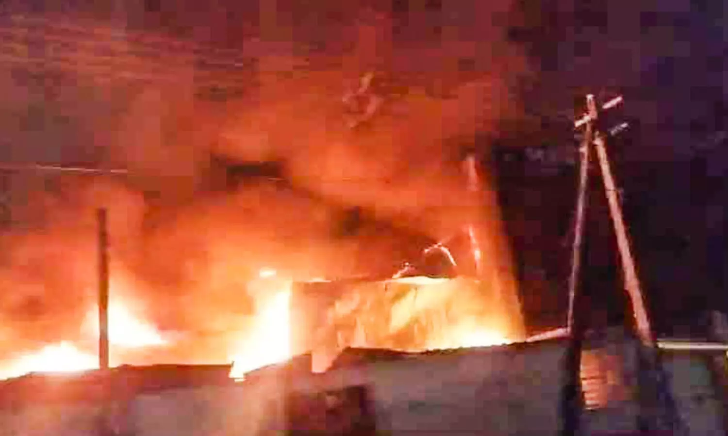 കൊച്ചുവേളി ഇന്‍ഡസ്ട്രിയല്‍ ഏരിയയിലെ തീപിടിത്തം: 10 ലക്ഷത്തിന്‍റെ നഷ്ടം