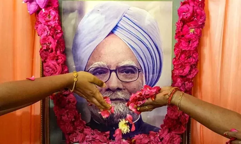 മൻമോഹൻ സിങ്ങിന് രാജ്യത്തിന്‍റെ അന്ത്യാഞ്ജലി; സംസ്കാരം രാവിലെ 11.45ന് നിഗംബോധ് ഘട്ടിൽ
