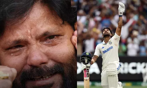 കുടുംബത്തിന് അഭിമാന നിമിഷം! സിറാജിന് നന്ദി,; കാണികളുടെ ഇടയിൽ നിന്നും ഹൃദയം കവർന്ന് നിതീഷ് കുമാറിന്‍റെ അച്ഛൻ