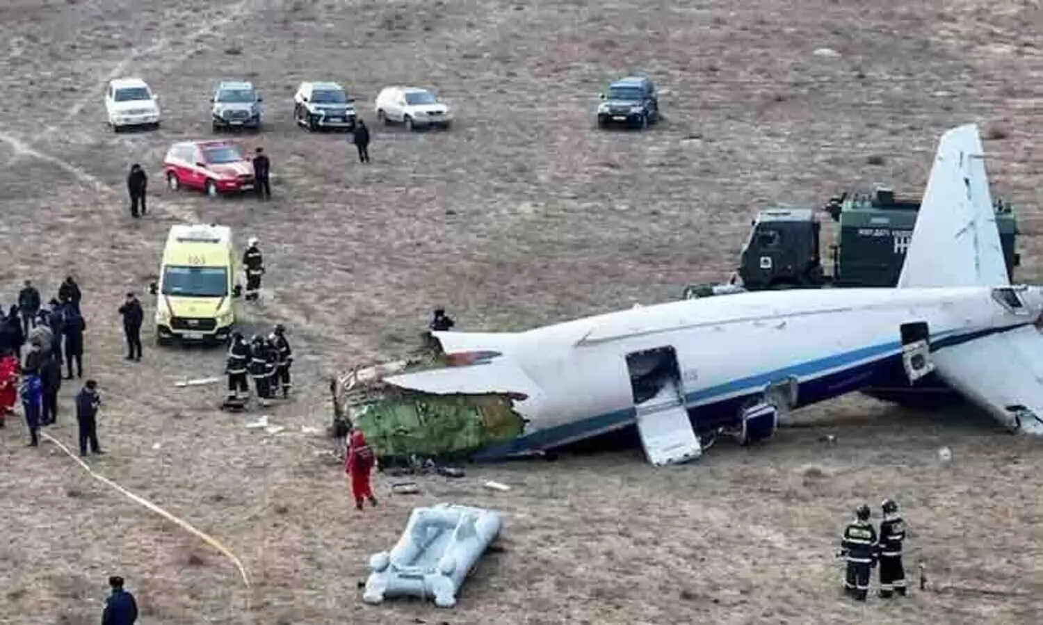 റഷ്യൻ മിസൈൽ ഇടി​ച്ചതിനെ തുടർന്നാണ് വിമാനം തകർന്നുവീണത് -അസർബൈജാൻ പ്രസിഡൻ്റ്