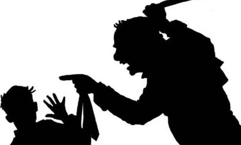 teacher beaten by student