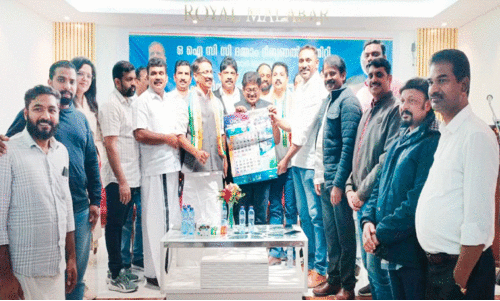 ജു​ബൈ​ൽ ഒ.​ഐ.​സി.​സി പു​തു​വ​ർ​ഷ ക​ല​ണ്ട​ർ പ്ര​കാ​ശ​നം ചെ​യ്തു