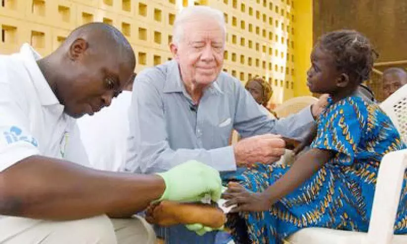 ജി​മ്മി കാ​ർ​ട്ട​ർ: മ​നു​ഷ്യാ​വ​കാ​ശ​ങ്ങ​ൾ ഉ​യ​ർ​ത്തി​പ്പി​ടി​ച്ച നേ​താ​വ്