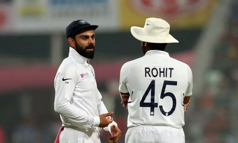 രോഹിത്തിനൊപ്പം കോഹ്ലിയും പടിയിറങ്ങും? ബി.സി.സി.ഐ എക്സിറ്റ് പ്ലാൻ തയാറാക്കണമെന്ന് മുൻ താരം രോഹിത്തിനൊപ്പം കോഹ്ലിയും പടിയിറങ്ങും? ബി.സി.സി.ഐ എക്സിറ്റ് പ്ലാൻ തയാറാക്കണമെന്ന് മുൻ താരം