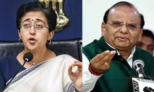 Atishi, Lt Governor VK Saxena