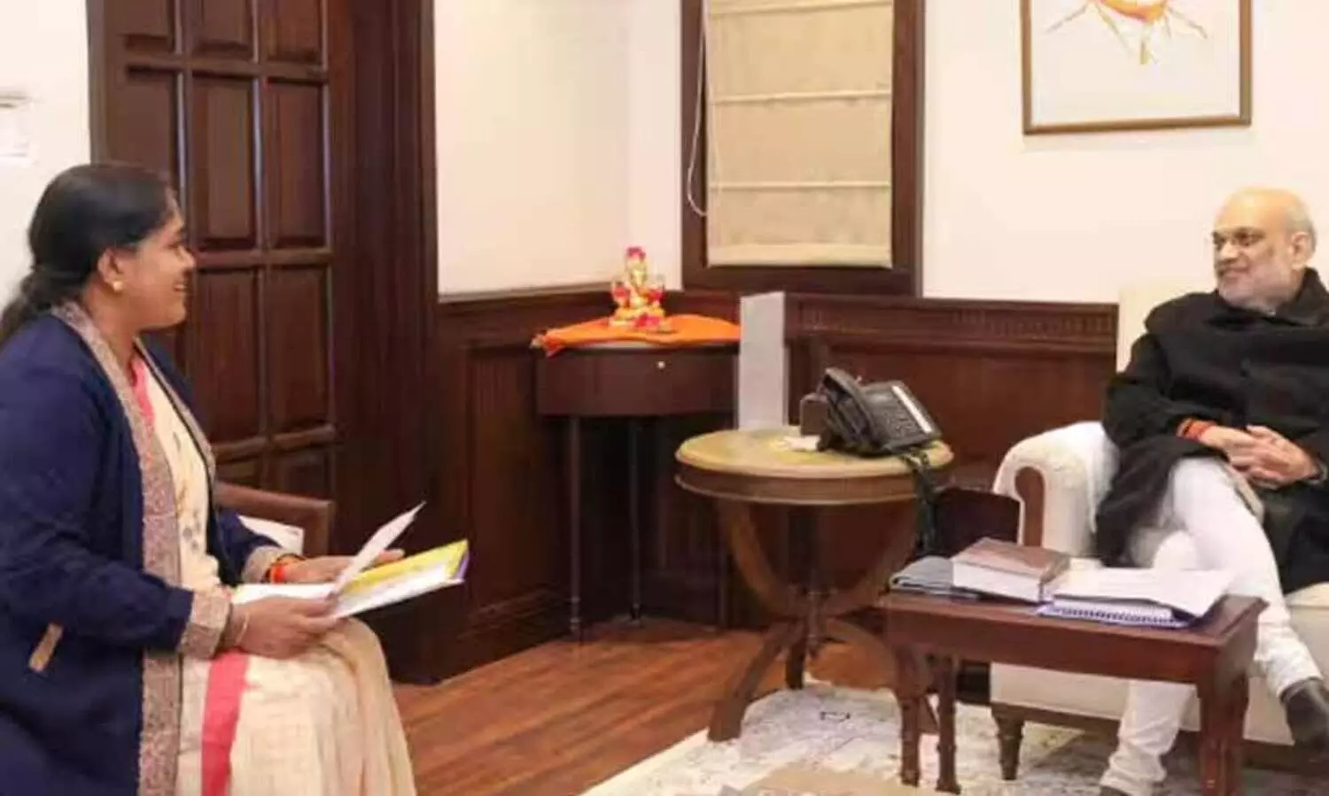 അധ്യക്ഷയാകുമോ? ഡൽഹിയിൽ അമിത് ഷായുമായി കൂടിക്കാഴ്ച നടത്തി ശോഭ സുരേന്ദ്രൻ