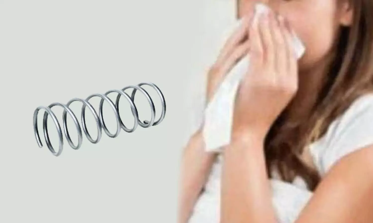 വിട്ടുമാറാത്ത മൂക്കൊലിപ്പ്; എക്സ്റേ കണ്ടു ഞെട്ടി, ശ്വാസകോശത്തിൽ ലോഹ സ്പ്രിങ്