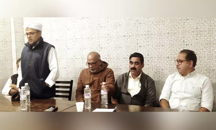 പാറക്കടവ് ശംസുൽ ഉലമ ഇസ്ലാമിക് സെന്റർ ഭാരവാഹികൾക്ക് സ്വീകരണം പാറക്കടവ് ശംസുൽ ഉലമ ഇസ്ലാമിക് സെന്റർ ഭാരവാഹികൾക്ക് സ്വീകരണം