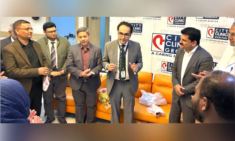 ര​ണ്ടാം വാ​ർ​ഷി​കാ​ഘോ​ഷ നി​റ​വി​ൽ സി​റ്റി ക്ലി​നി​ക് ഖൈ​ത്താ​ൻ