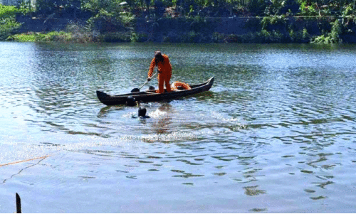ചാ​ല​ക്കു​ടി​പ്പു​ഴ​യി​ൽ മു​ത​ല; ര​ക്ഷാ​പ്ര​വ​ർ​ത്ത​ക​ർ​ക്ക് ആ​ശ​ങ്ക