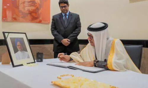 ഡോ. ​മ​ൻ​മോ​ഹ​ൻ സി​ങ്ങി​ന്റെ നി​ര്യാ​ണ​ത്തി​ൽ ബ​ഹ്റൈ​ൻ വി​ദേ​ശ​കാ​ര്യ മ​ന്ത്രി അ​നു​ശോ​ചി​ച്ചു