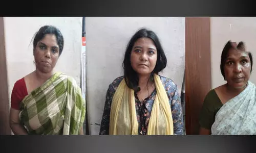 ക്ഷേത്രങ്ങളിൽ തിരക്കിനിടെ മാലമോഷണം; മൂന്നു തമിഴ്നാട് സ്വദേശിനികൾ പിടിയിൽ